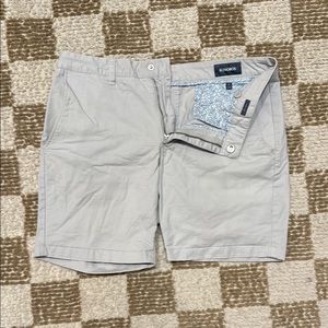Bonobos Flat Front Light Beige Shorts